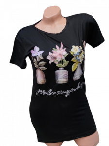 tricou dama cu maneca scurta cod m867