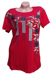 Tricou dama cu maneca scurta cod x0256 - Img 2