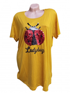 Tricou dama cu maneca scurta cod x0281 - Img 2