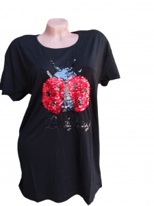 Tricou dama cu maneca scurta cod x0286 - Img 2
