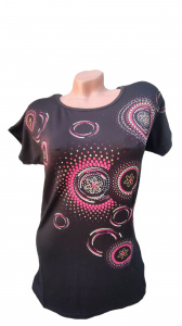 Tricou dama cu maneca scurta cod x0356 - Img 2