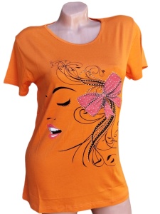Tricou dama din bumbac model nou cod x2788