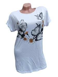 Tricou dama din bumbac model nou cod x2848