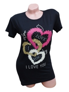 Tricou dama din bumbac model nou cod x2868
