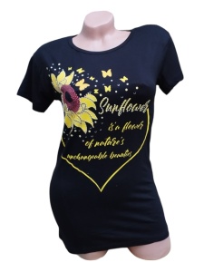 Tricou dama din bumbac model nou cod x2878