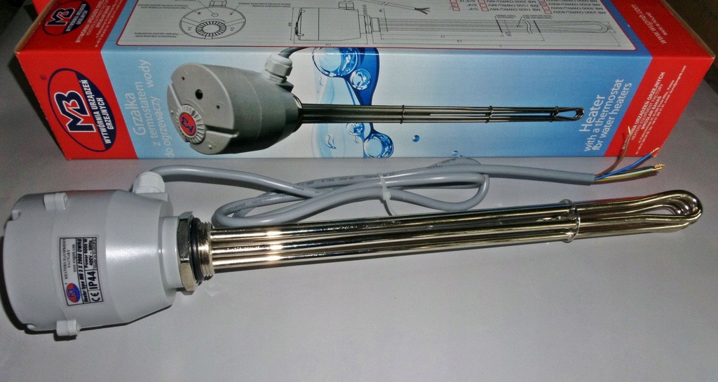 Rezistenta electrica 6000W, pentru boiler/ puffer, trifazic cu ...