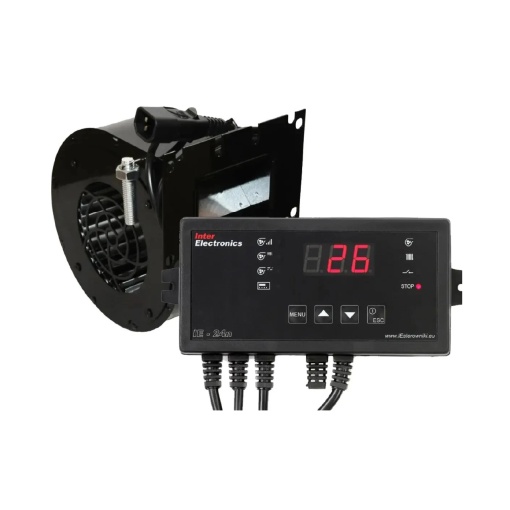 Kit automatizare centrala pe lemne IE24n cu suflanta DRV14