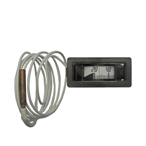 Termometru capilar dreptunghiular 58 x 25