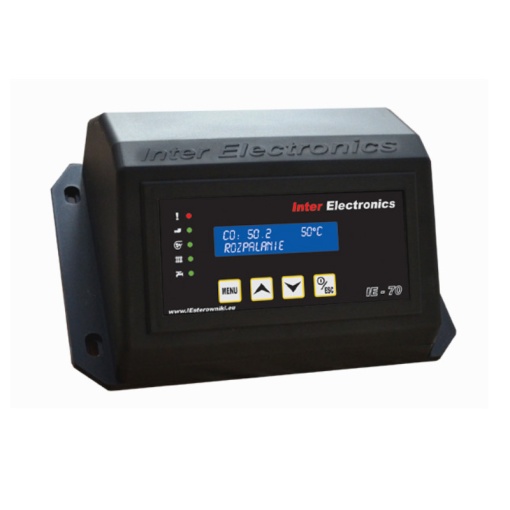 Automatizare cazan cu arzator IE70v1 (cu 2 senzori, pentru pompa IC, ventilator si snec)