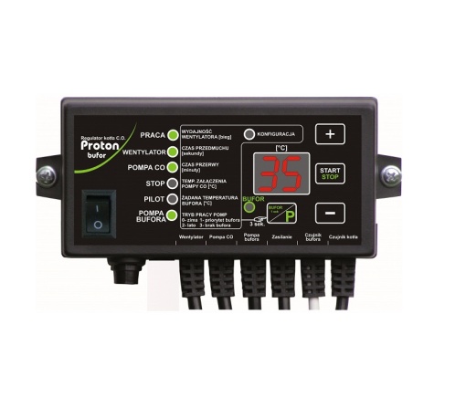 Controler puffer (ventilator, pompa puffer si incalzire) PROTON BUFOR