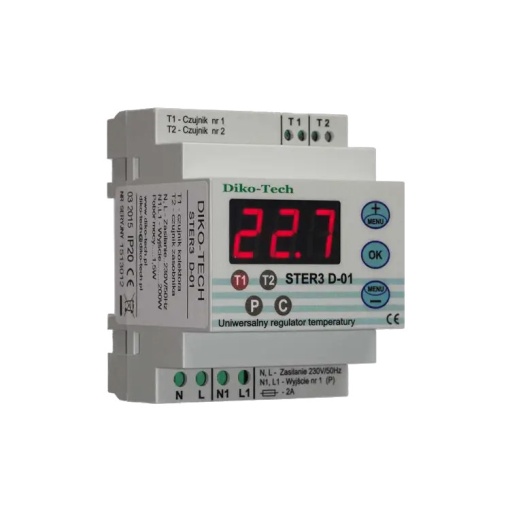 Controler universal de temperatura STER3 D - 01