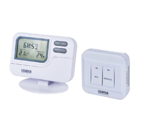 Termostat de camera fara fir programabil cu 3 porturi - T7W