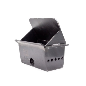 Creuzet 135mm x 145mm soba peleti din otel - CREZ032 Compatibil cu : Fornello Fiama Confort 12 kW și 18 kW, Fornello Michelle 13 kW, Fornello Royal 18kW, Koph, Sonotec, Mikluz/Miklos ,Fornello Fiama 13 kW / 18 kW, Termax, Mareli.