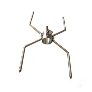Furca pentru gratar cu 4 spite - fixare carne rotisor - Ø 21,3 mm - Img 1