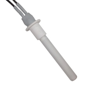 Rezistenta aprindere peleti ceramica, 300W, cu flansa