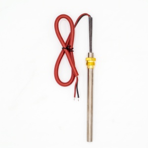 Rezistenta peleti HT62652, 150mm, 300W, 3/8”, Ø10mm cu cablu siliconat 50 cm, compatibila cu Fornello, Kenda, Cadel
