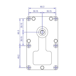 Motor reductor Mellor FB 1137, 4,75 RPM, 41 W, - Img 2