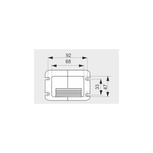 Ventilator suflant DRV14W / 75W / 205 mc/ora cu llanșă 104x67 mm - Img 3