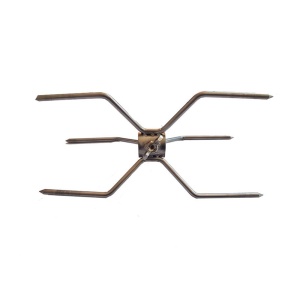 Furca pentru gratar cu 6 spite - fixare carne rotisor - Ø 21,3 mm - Img 1