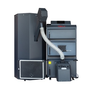 Centrala mixta pe peleti si lemne TEKLA Ekotek Duo 22 kW - Img 2