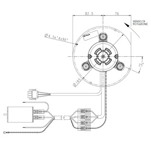 Ventilator exhaustare NATALINI seria PL20 compatibil cu Kepo, Edilkamin, Cadel, Ravelli, Moretti Design - Img 2