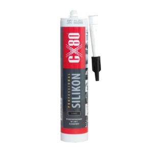 Silicon CX80 rezistent la 380°C - negru - 300 ml