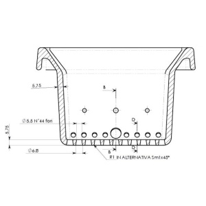 Creuzet 164mm x 100mm soba peleti CREZ006 - Img 2
