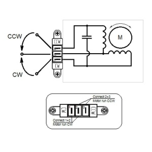 Motor reductor IPC GMF210H801, 1 rpm, 12W - 22W, ax 8,1 mm - Img 5