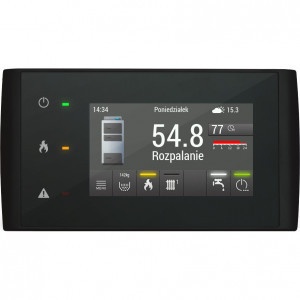 Controler centrala pe peleti si lemne Estyma Igneo Touch IC, ACM, PUFFER