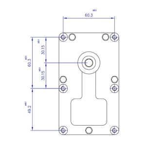 Motoreductor arzator MELLOR FB 1330, FB1309, 13W (1 RPM) - Img 3