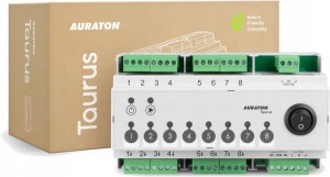 Controler pentru incalzire in pardoseala AURATON TAURUS, cu control 8 zone,