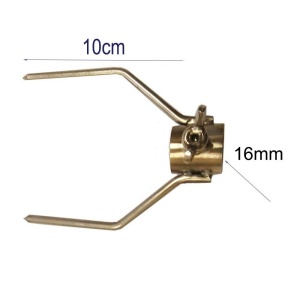 Furca pentru gratar cu 2 spite - fixare carne rotisor - Ø 16 mm - Img 2