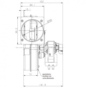 Ventilator exhaustare SIT E21CW180H / 160mc/ora / senzor Hall, 21160 pentru Burnit, La Nordica, Moretti, Edilkamin - Img 3