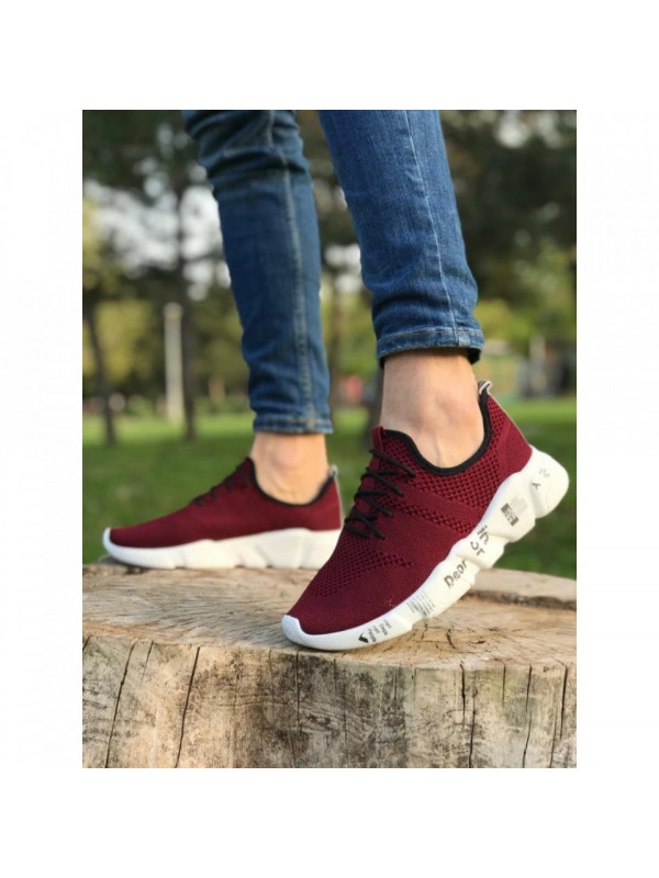Pantofi sport grena, cu talpa flexibila din spuma, foarte usori si comozi