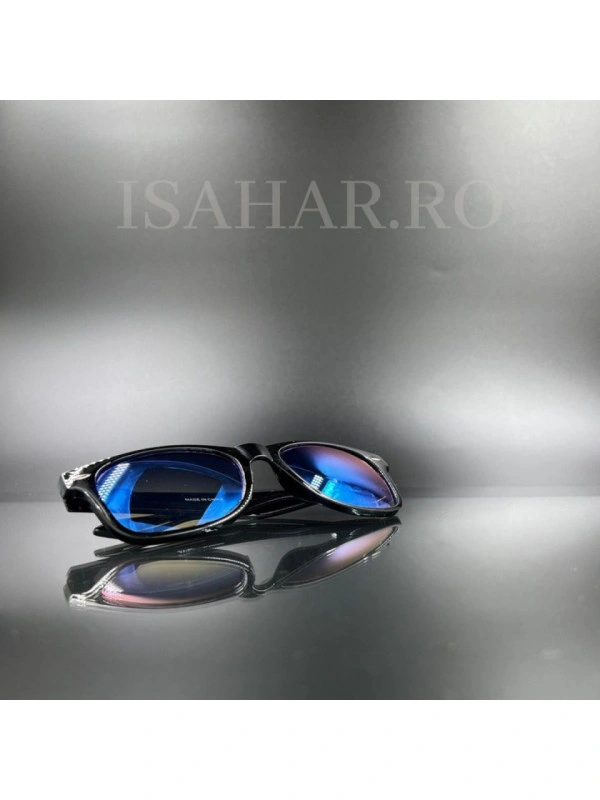 Ochelari de soare barbati, reflexie de albastru, protecti UV, ISAHAR