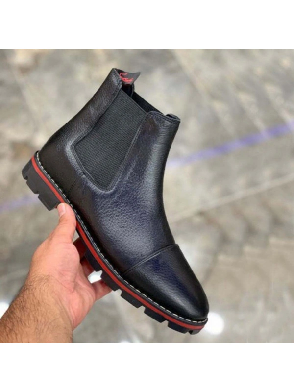 Ghete barbati, 100% piele naturala premium, model nou casual, Isahar
