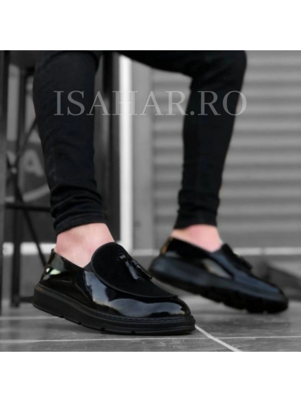 Mocasini barbati, pentru o tinuta casual dar si eleganta, model premium, ISAHAR