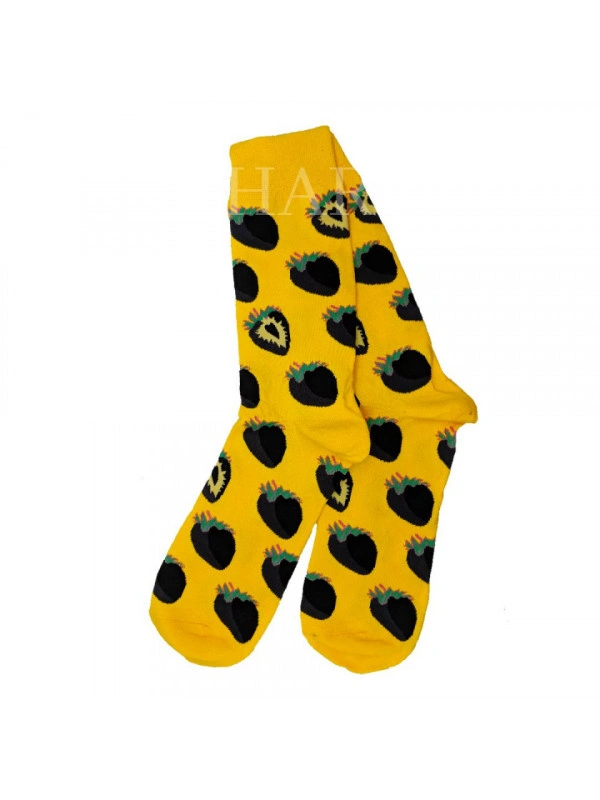 Sosete din bumbac premium, model banana, calitate superioara,casual, ISAHAR