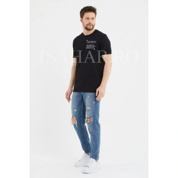 Tricou barbati , model BREEZY premium, croiala slim, ISAHAR - Img 8