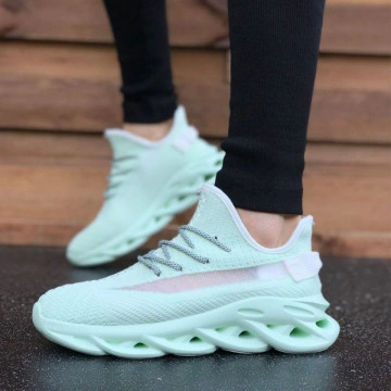 Pantofi sport barbati, menta, comozi, usori, cu siret, ideali pentru alergat