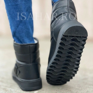 Ghete barbati, imblanite, model premium SKI, calduroase, usoare si elegante, ISAHAR - Img 2