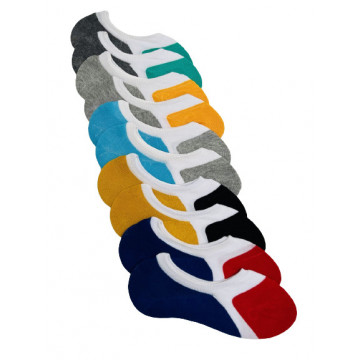 Sosete din bumbac, colorate, calitate superioara,casual, ISAHAR - Img 3