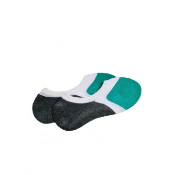 Sosete din bumbac, cu doua culori, calitate superioara,casual, ISAHAR - Img 3