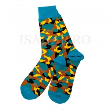 Sosete din bumbac premium , diverse culori de camuflaj, ISAHAR - Img 1