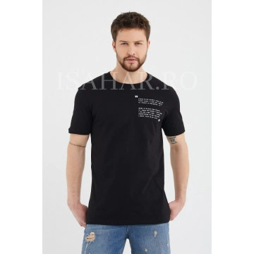 Tricou barbati , model BREEZY premium, croiala slim, ISAHAR