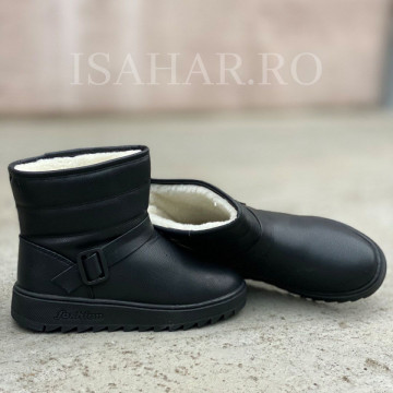 Ghete barbati, imblanite, model premium SKI, calduroase, usoare si elegante, ISAHAR - Img 4