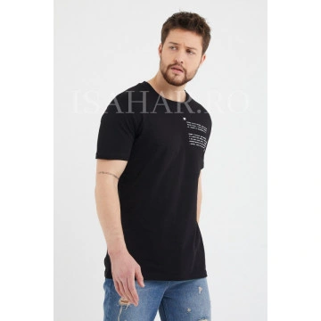 Tricou barbati , model BREEZY premium, croiala slim, ISAHAR - Img 2