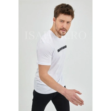 Tricou premium barbati BREEZY din bumbac, model super cool, Isahar - Img 5