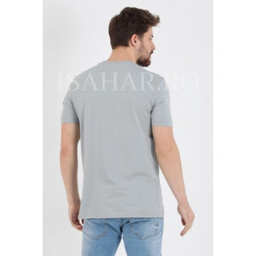 Tricou barbati BREEZY, din bumbac premium, cambrat, ISAHAR - Img 5