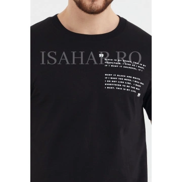 Tricou barbati , model BREEZY premium, croiala slim, ISAHAR - Img 3